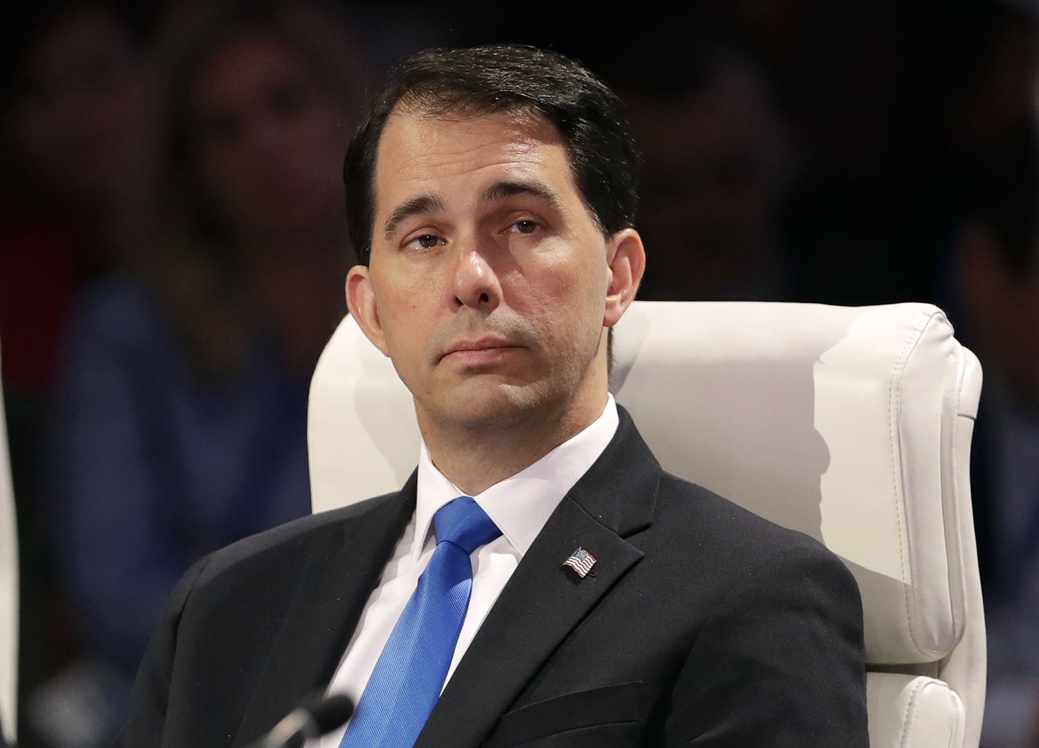 Walker stresses GOP unity, touts Pence