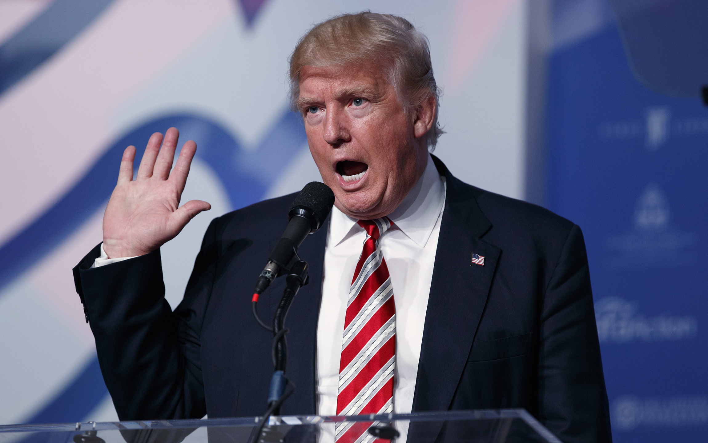 Donald Trump unveils his plan to get to heaven