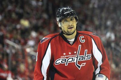 Patrick McDermott/Getty Images
Capitals star Alex Ovechkin scored a game-tying goal late in the third period, but the Bruins won in overtime Sunday.