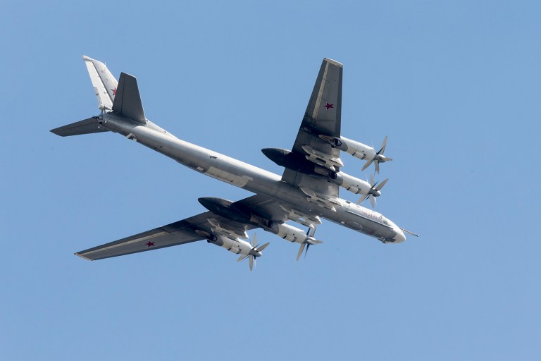 The Russian TU-95 