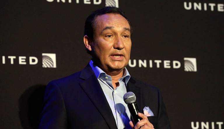 United Airlines CEO Oscar Munoz will head to Capitol Hill Tuesday to testify in front of the House Transportation and Infrastructure Committee in the wake of the airline's shocking removal of Dr. David Dao from a flight this month. (AP Photo/Richard Drew)