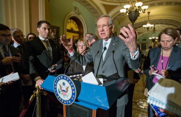 —œIt has become increasingly clear that, for third-party box providers, the real value is not in producing or selling the box but in the data that the box will collect,—&pound; Harry Reid wrote. (AP Photo)