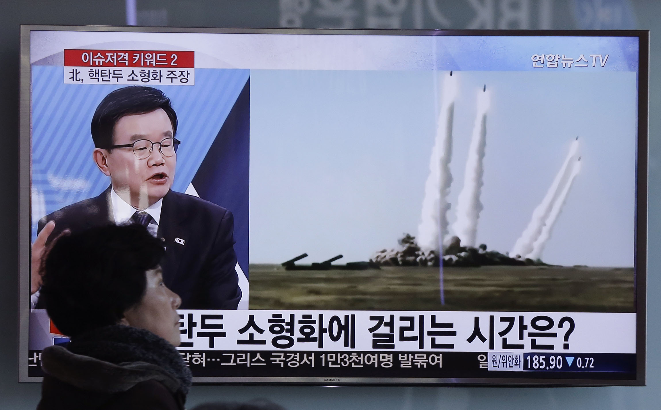 South Korea says North Korea fired ballistic missile into the sea