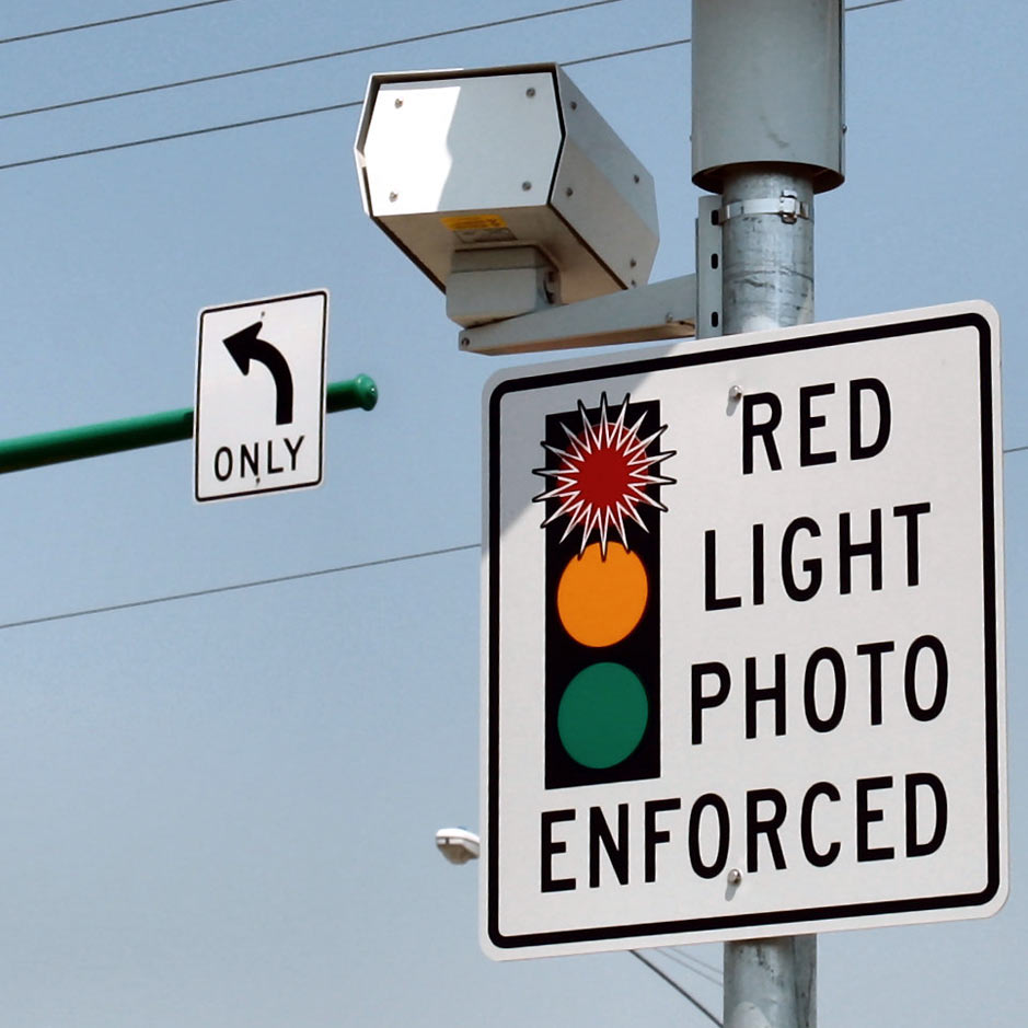 Does the Road to Hell Have Red Light Cameras?