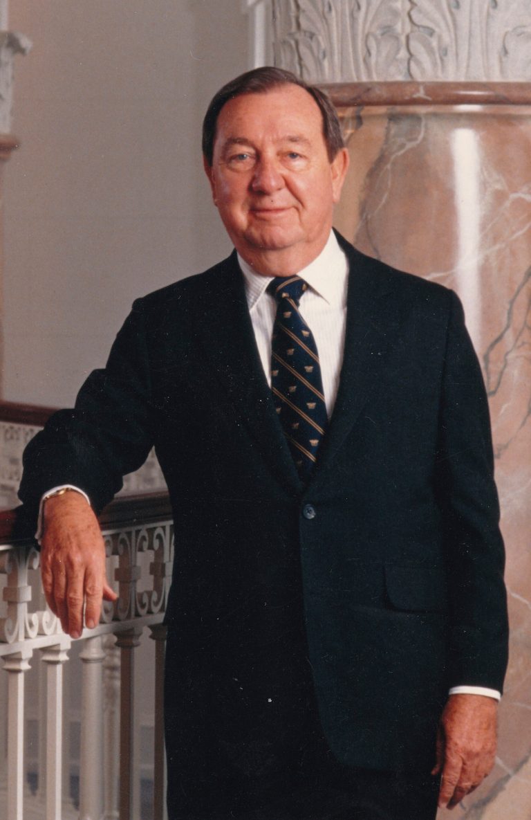   This image released by ABC7/WJLA-TV and News Channel 8, shows Joe Allbritton, founder of Allbrittion Communications. Allbritton, who became one of Washington's most influential men by building media and banking empires, died at the age of 87, on Wednesday, Dec. 12, 2012, at a hospital in Houston, where he lived. Allbritton's fortune was self-made, beginning with real estate trades and banking investments. By age 33, he was a millionaire.-His holdings include eight television stations, including WJLA, the ABC affiliate in Washington whose call letters bear his initials. He owned the Washington Star for several years and his son founded Politico. (AP Photo/ABC7/WJLA-TV and News Channel 8)  