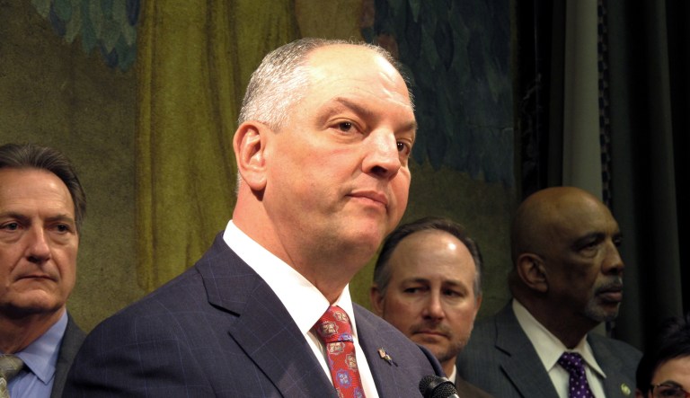 Louisiana Gov. John Bel Edwards, a Democrat, said Wednesday he believes there are 