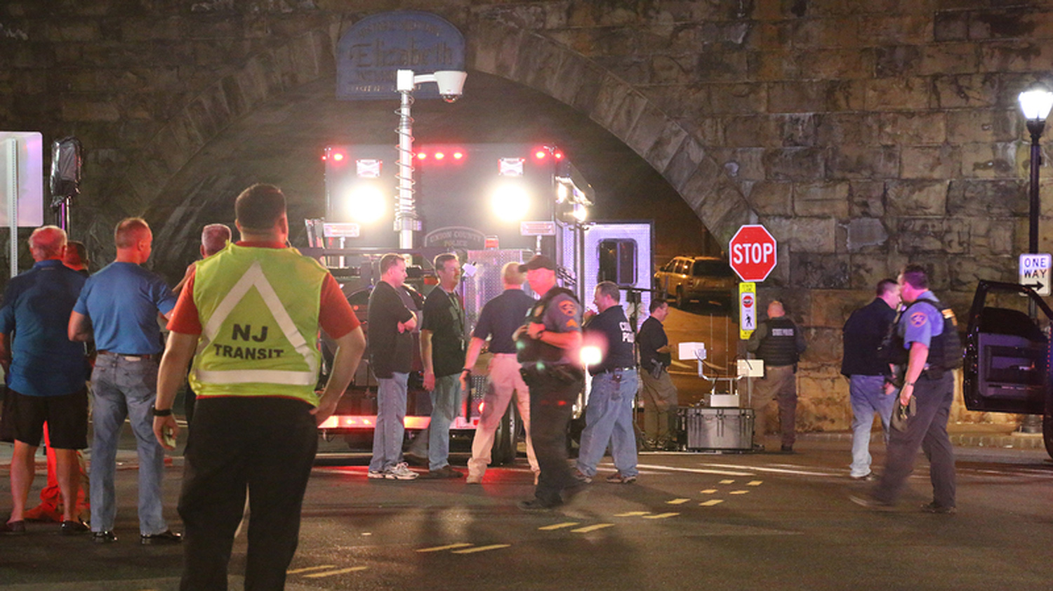 FBI disarms bombs near New Jersey train station