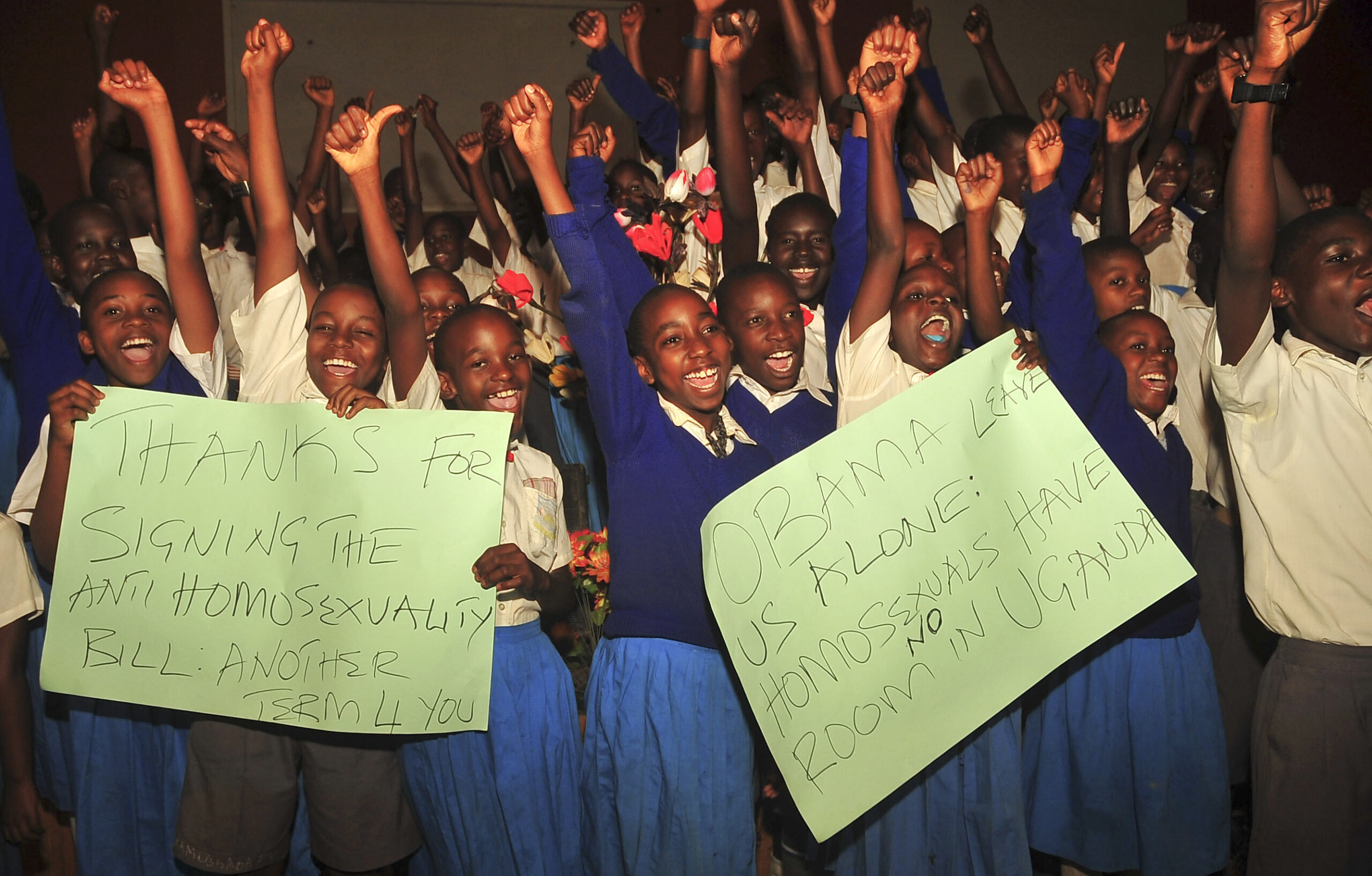Uganda president signs harsh anti-gay law