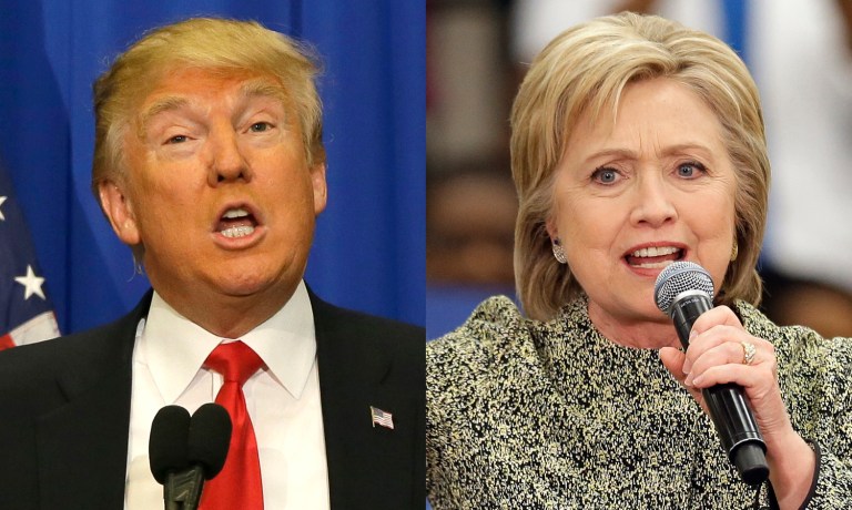 Hillary Clinton's use of modern analytics is allowing the Clinton campaign to reach more targeted voters, more directly and for less money, than Donald Trump. (AP Photo)