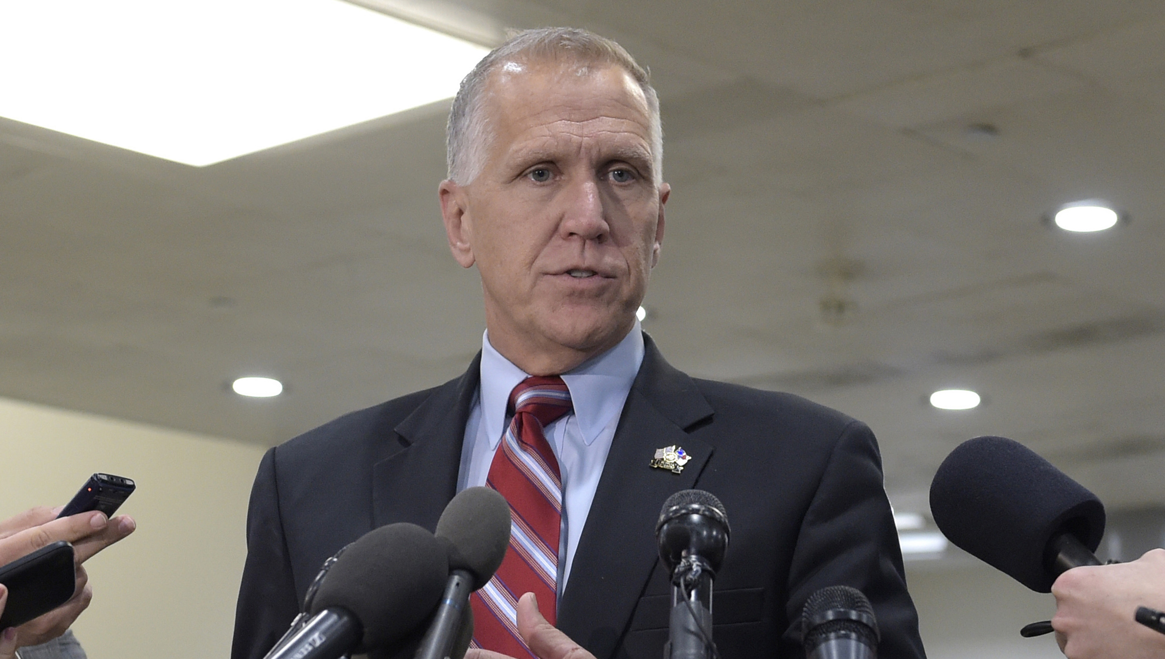 Thom Tillis announces retirement after opposing Trump tax bill