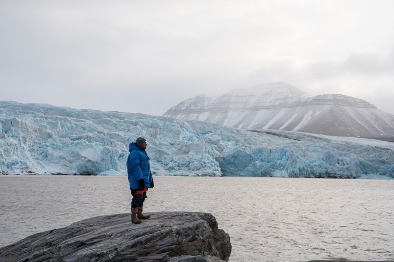 Kiribati leader visits Arctic on climate mission