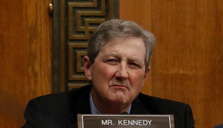 Sen. John Kennedy, R-La., said Monday that he was frankly surprised, and disgusted, by the sheer number of men who have been accused of sexual assault or harassment in recent months. (AP Photo/Carolyn Kaster)