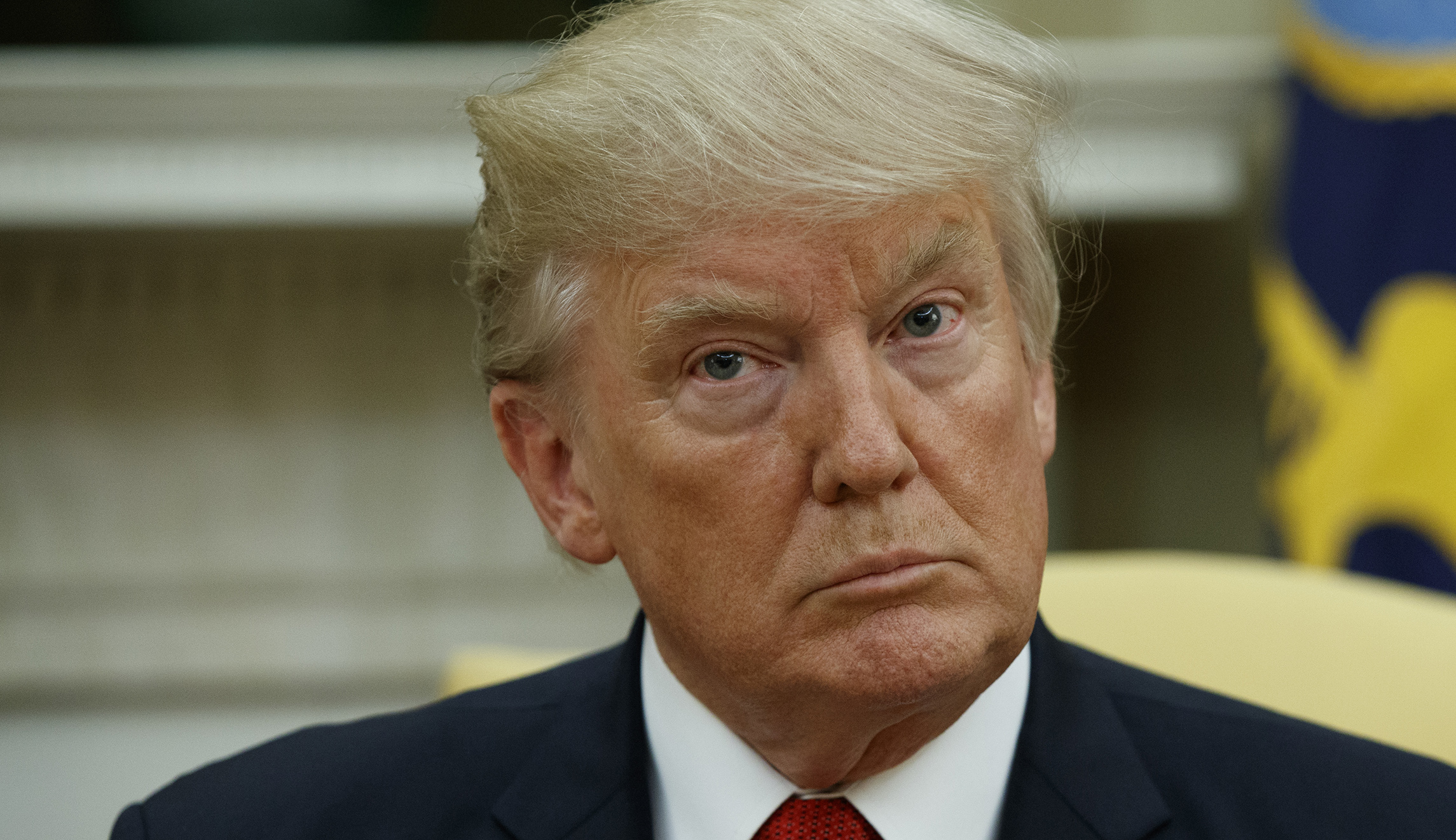 ‘Stupid question’: Trump glares at reporter for asking if he’ll pardon Michael Cohen