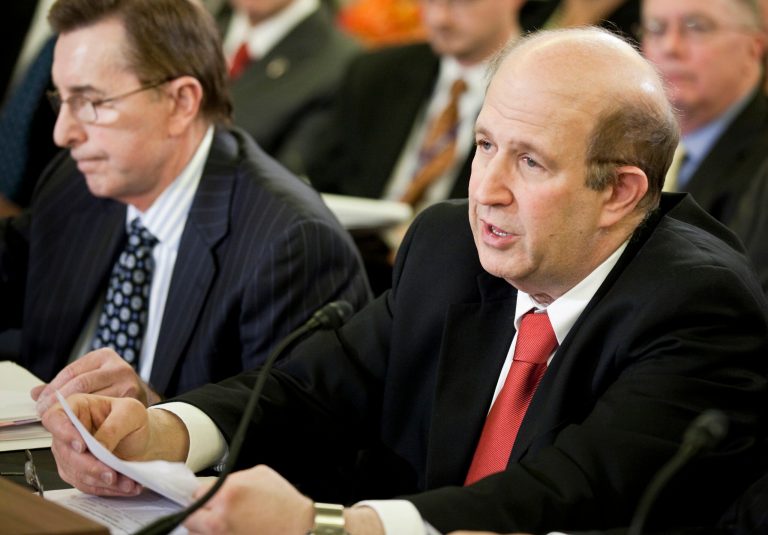 Harold Geisel,Â the temporary inspector general of the State Department during Hillary Clinton's tenure,Â speaks during a hearing of the Senate Homeland Security and Governmental Affairs Committee's Contracting Oversight Subcommittee on Capitol Hill November 18, 2010 in Washington, D.C. (Getty Image)