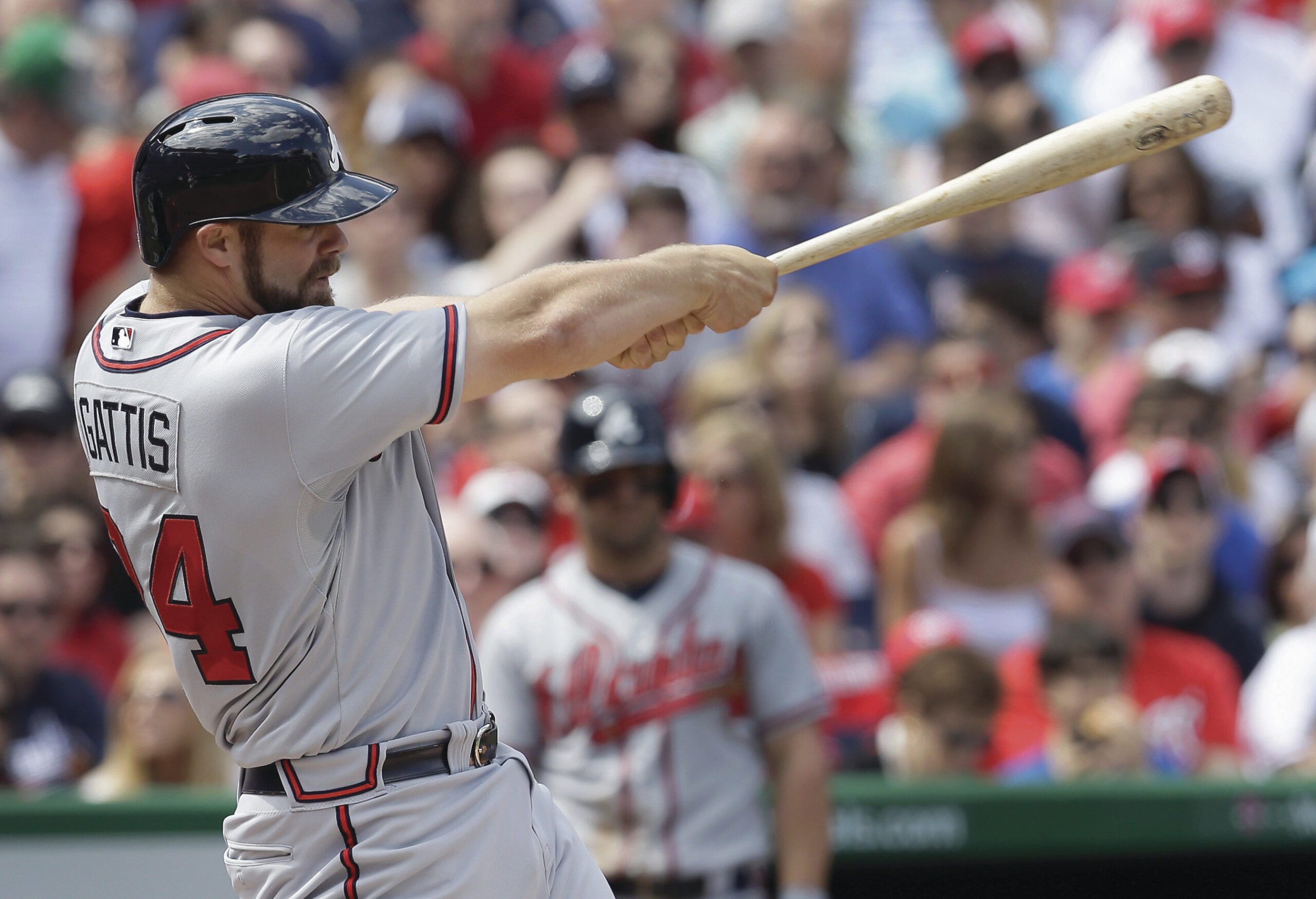 Braves’ Evan Gettis goes from cleaning up to cleanup hitter