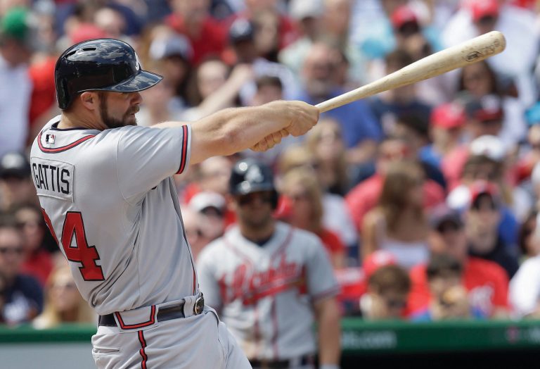 Rob Carr/Getty Images
Rookie catcher Evan Gattis is hitting .324 with four home runs and 10 RBI for the Braves.