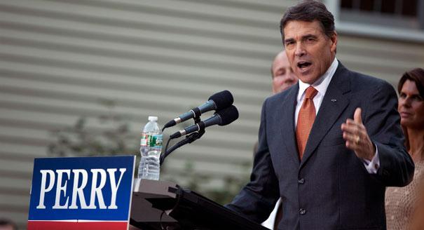 Perry unveils 48 NH, SC endorsements