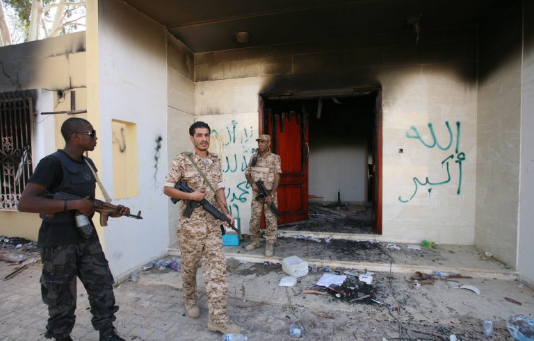 Libya’s embattled premier seeks support from UAE