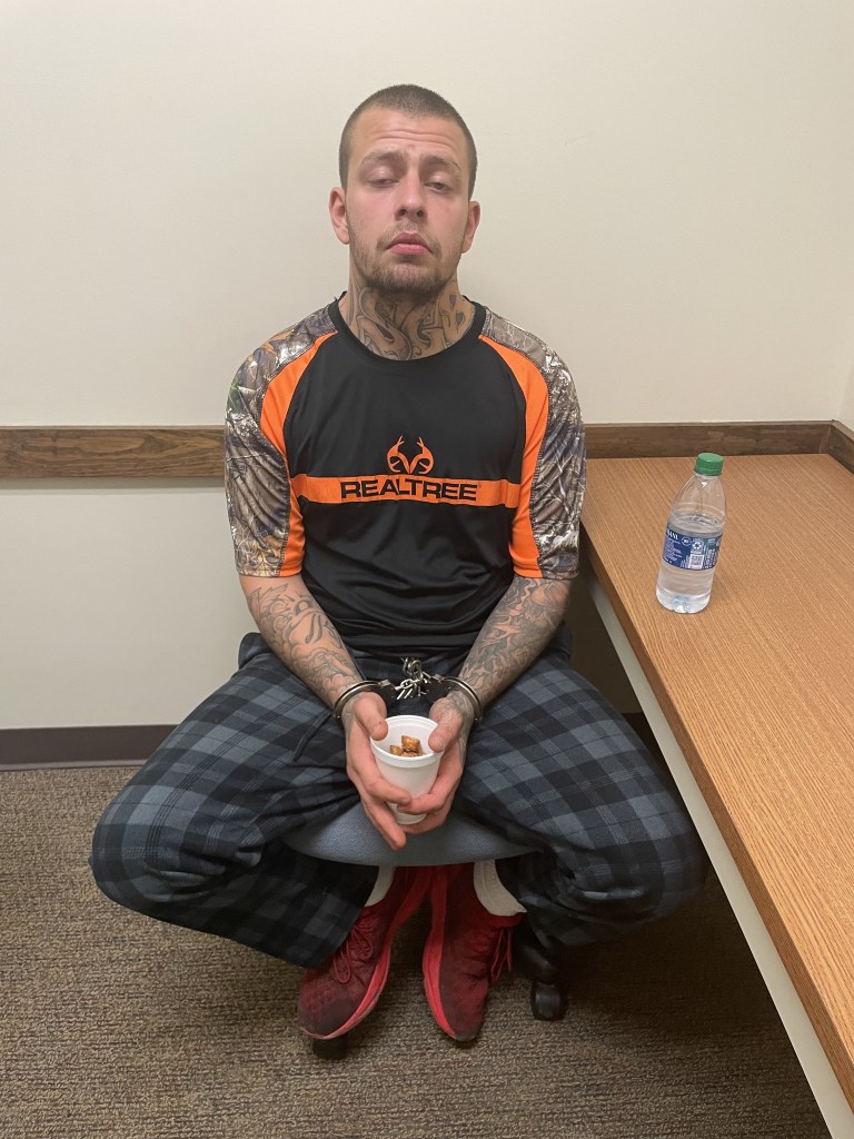 Tyler Henderson, arrested on Jan. 16, 2022