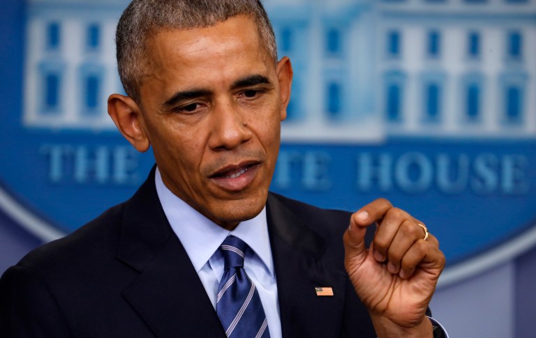 The president suggests that were he the 2016 candidate, he would have 