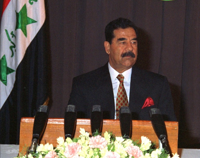 Making the decision to remove Saddam Hussein from power in Iraq is a decision former President George W. Bush will stick by forever, he said on NPR Wednesday morning. (AP Photo)