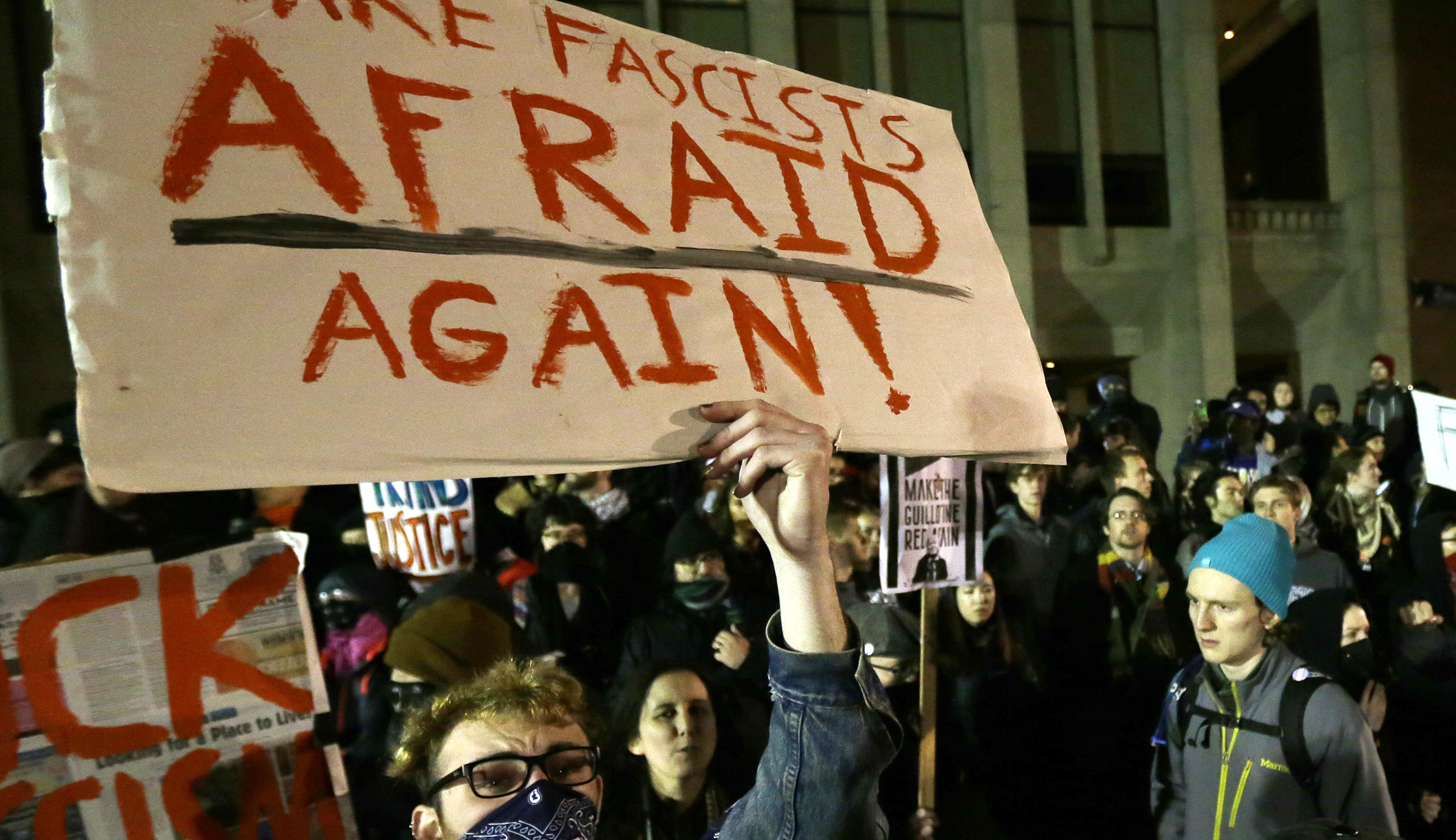 19 percent of college students think it’s OK to use violence against a controversial speaker