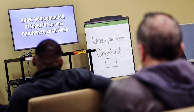 Forecasters had expected new jobless claims to decline from the surprising low 243,000 the week before to around 240,000. (AP Photo/David Goldman, File)