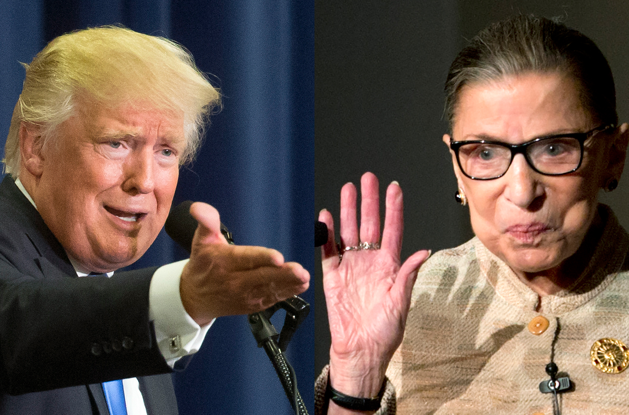 Trump on Ruth Bader Ginsburg: ‘Her mind is shot’