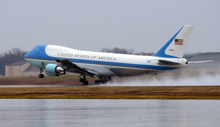 The Air Force has awarded Boeing a $600 million modification to a previous contract to buy two commercial 747 jetliners, and convert them for the Air Force One. The actual work on the aircraft won't begin until sometime next summer, and will require a future contract, and many more millions of dollars. (AP Photo/Susan Walsh)