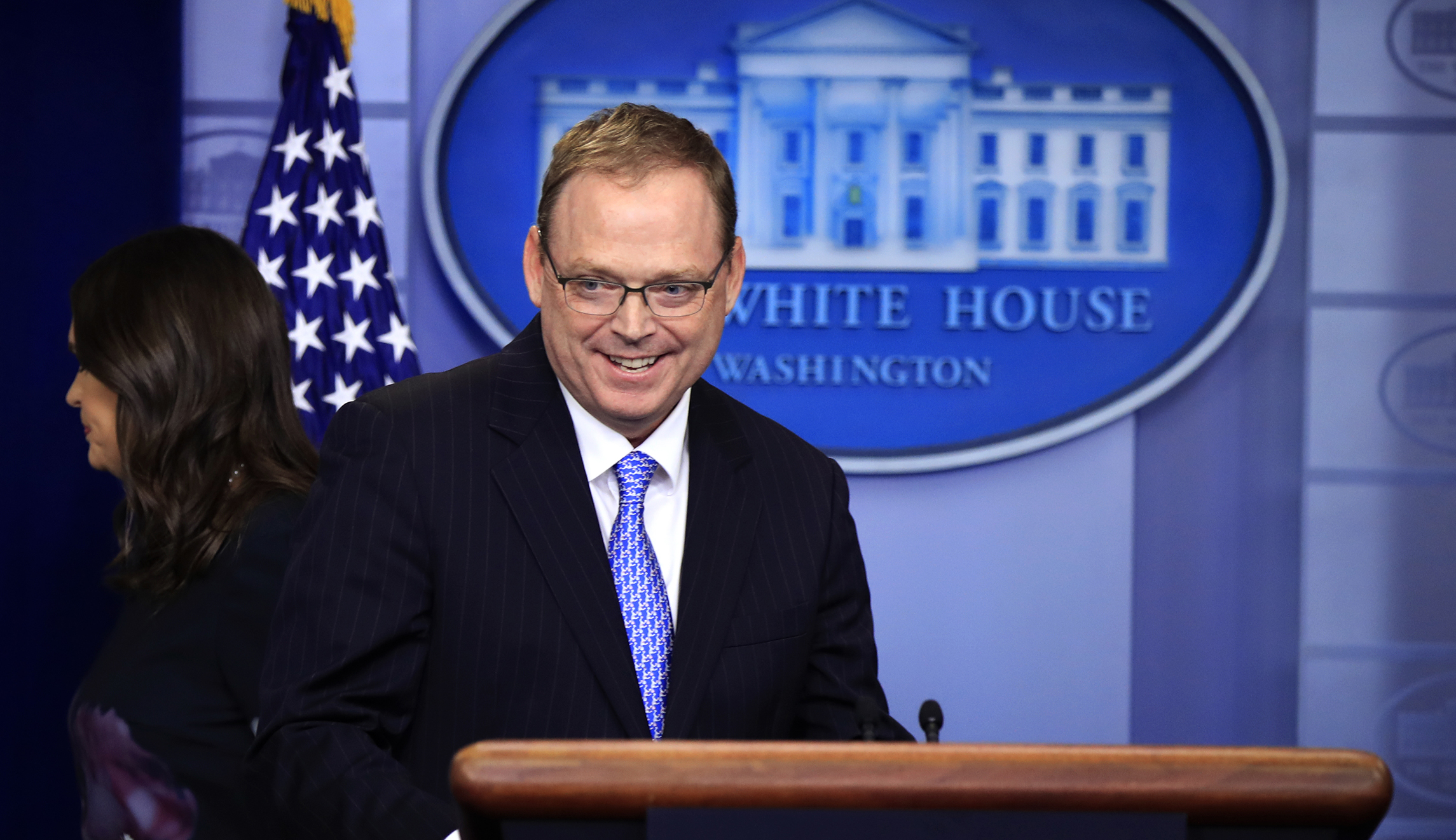 Trump’s chief economist plays ‘referee’ in Oval Office meetings