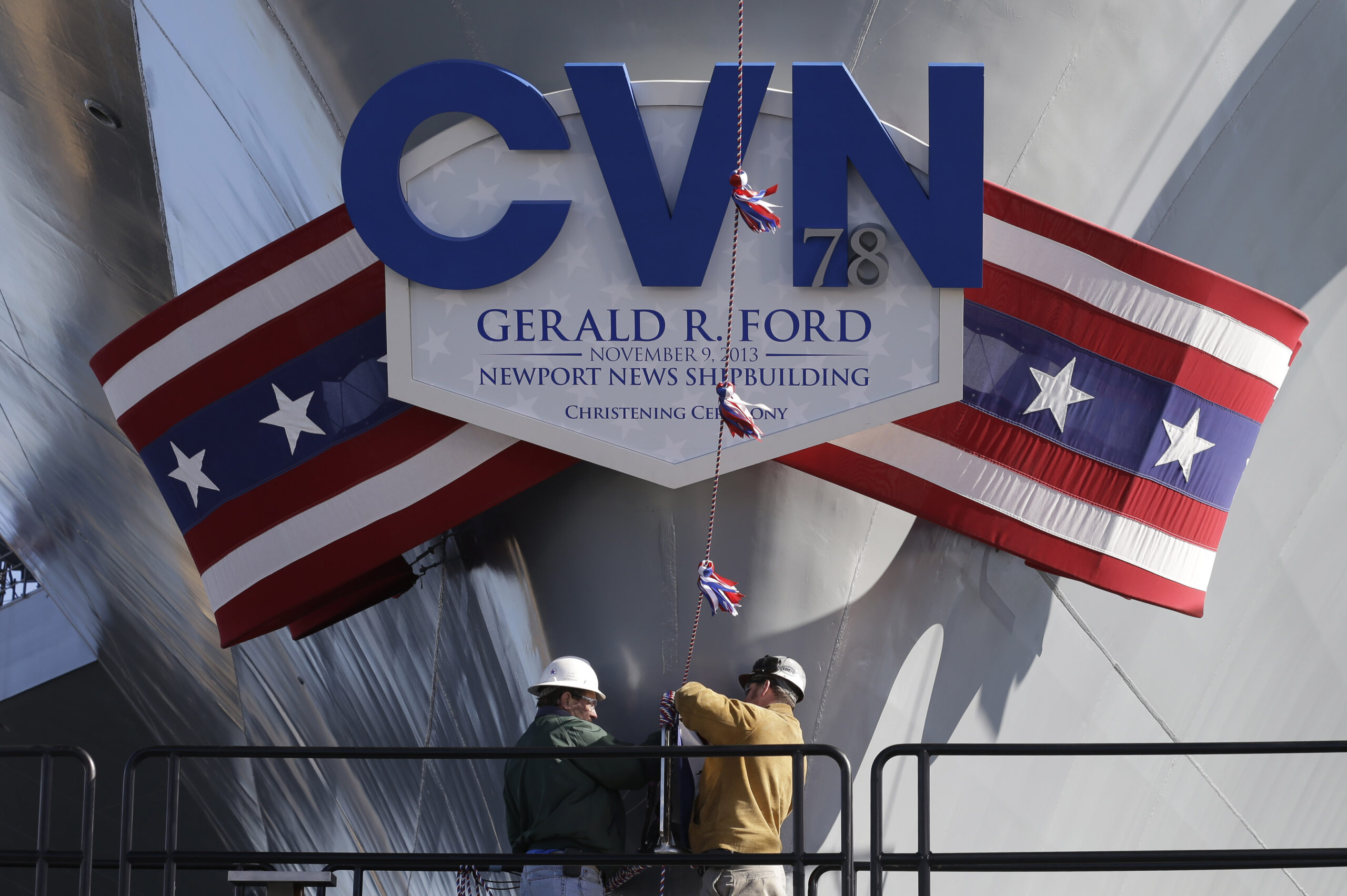 Navy billions over budget on unfinished Gerald R. Ford aircraft carrier