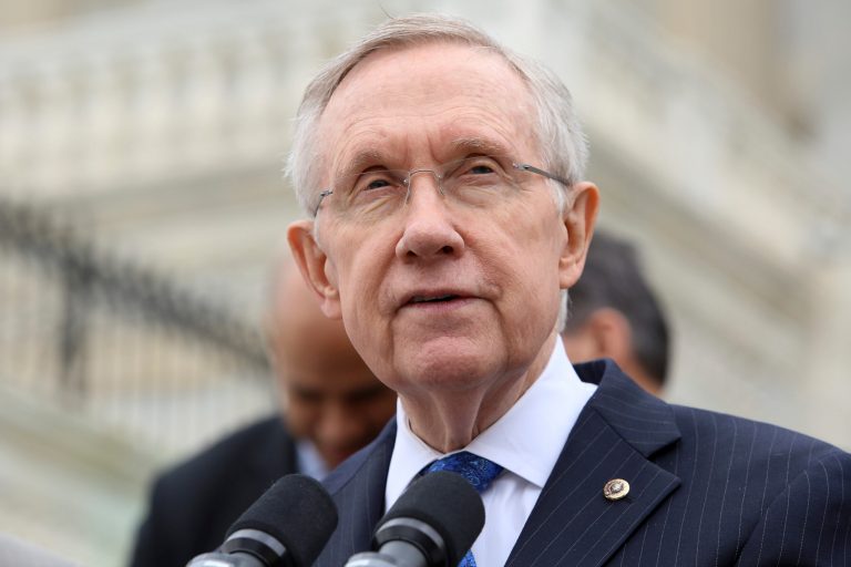 Hardly a day goes by that Senate Majority Leader Harry Reid doesn't drone on and on about the Kochs on the Senate floor. (Graeme Jennings/Washington Examiner)