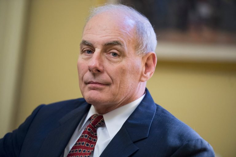 Retired Marine Gen. John Kelly will testify in the Senate Tuesday about his nomination to be the next secretary of Homeland Security. (Photo By Tom Williams/CQ Roll Call) (CQ Roll Call via AP Images)
