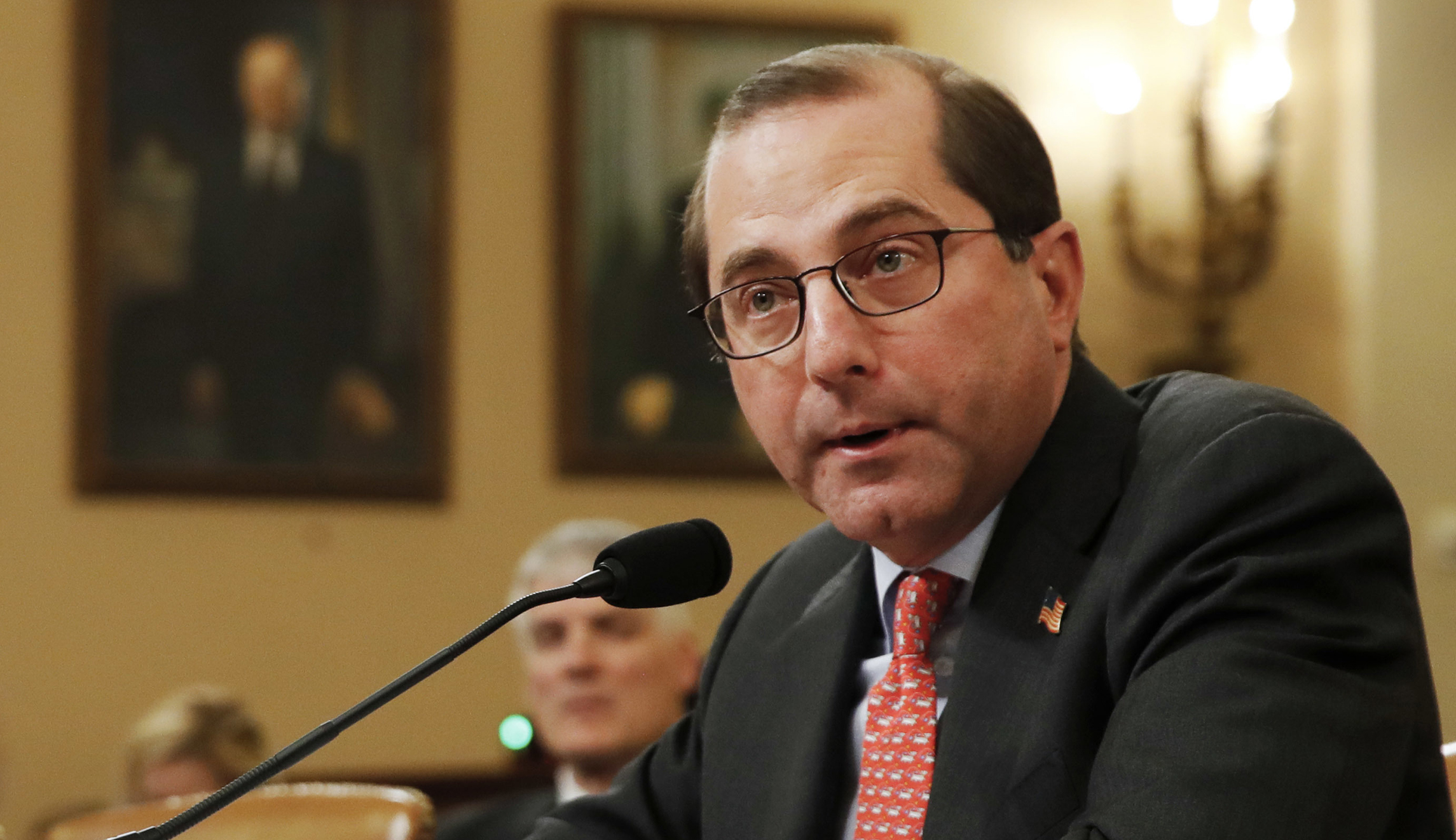 HHS’ Alex Azar defends refugee office that is being sued
