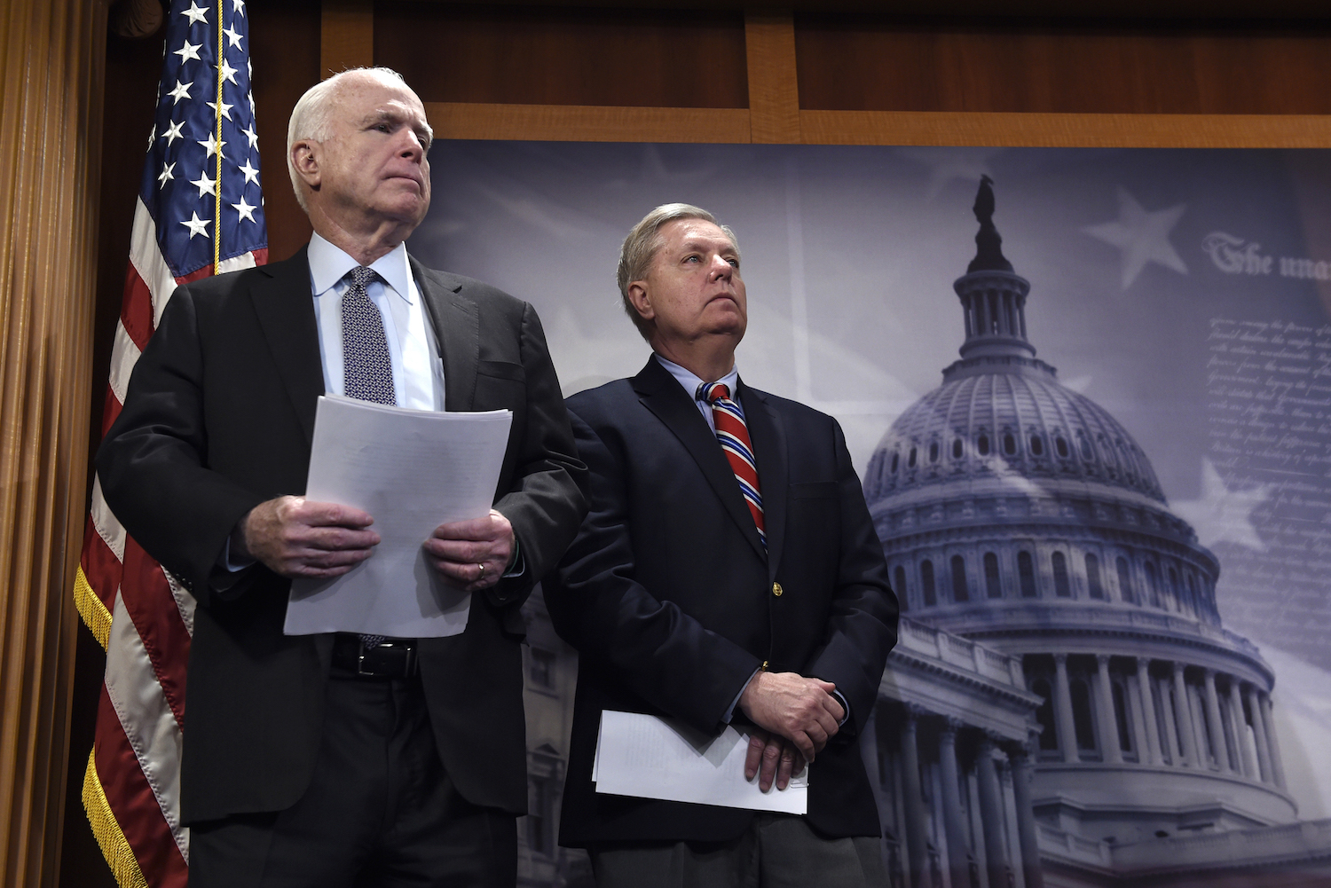 McCain, Graham prod Senate to act on Russia sanctions