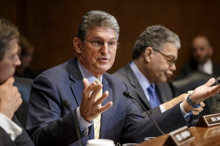 Sen. Joe Manchin, D-W.Va., said Tuesday that he wants a commitment that the agency will be held responsible on opioid approvals after several controversial decisions. (AP Photo)