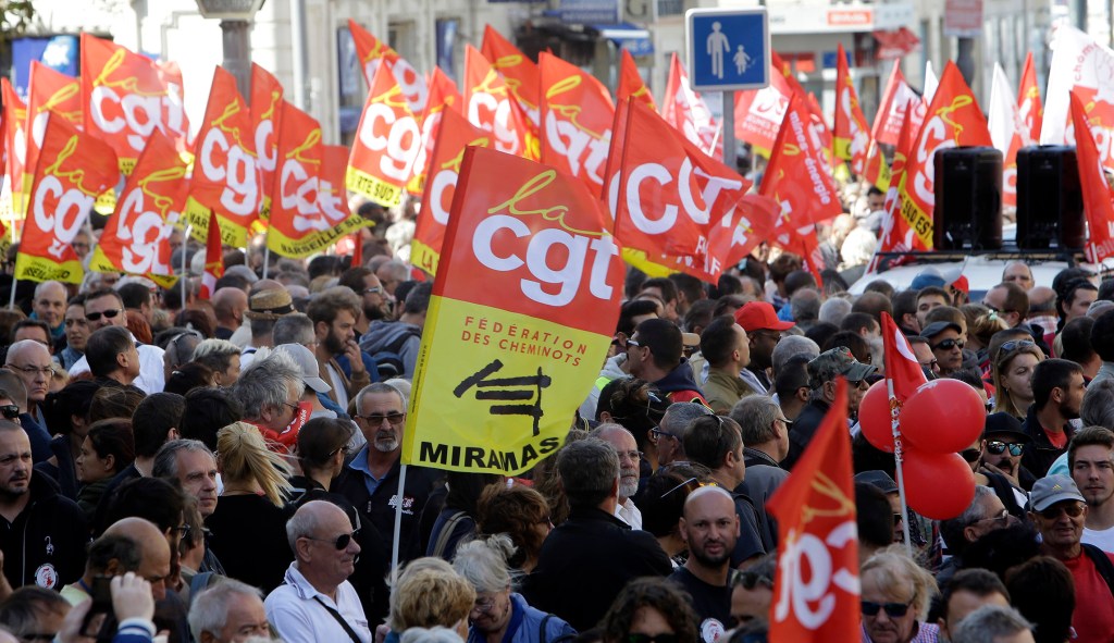 France’s Emmanuel Macron wins the first battle against striking unions
