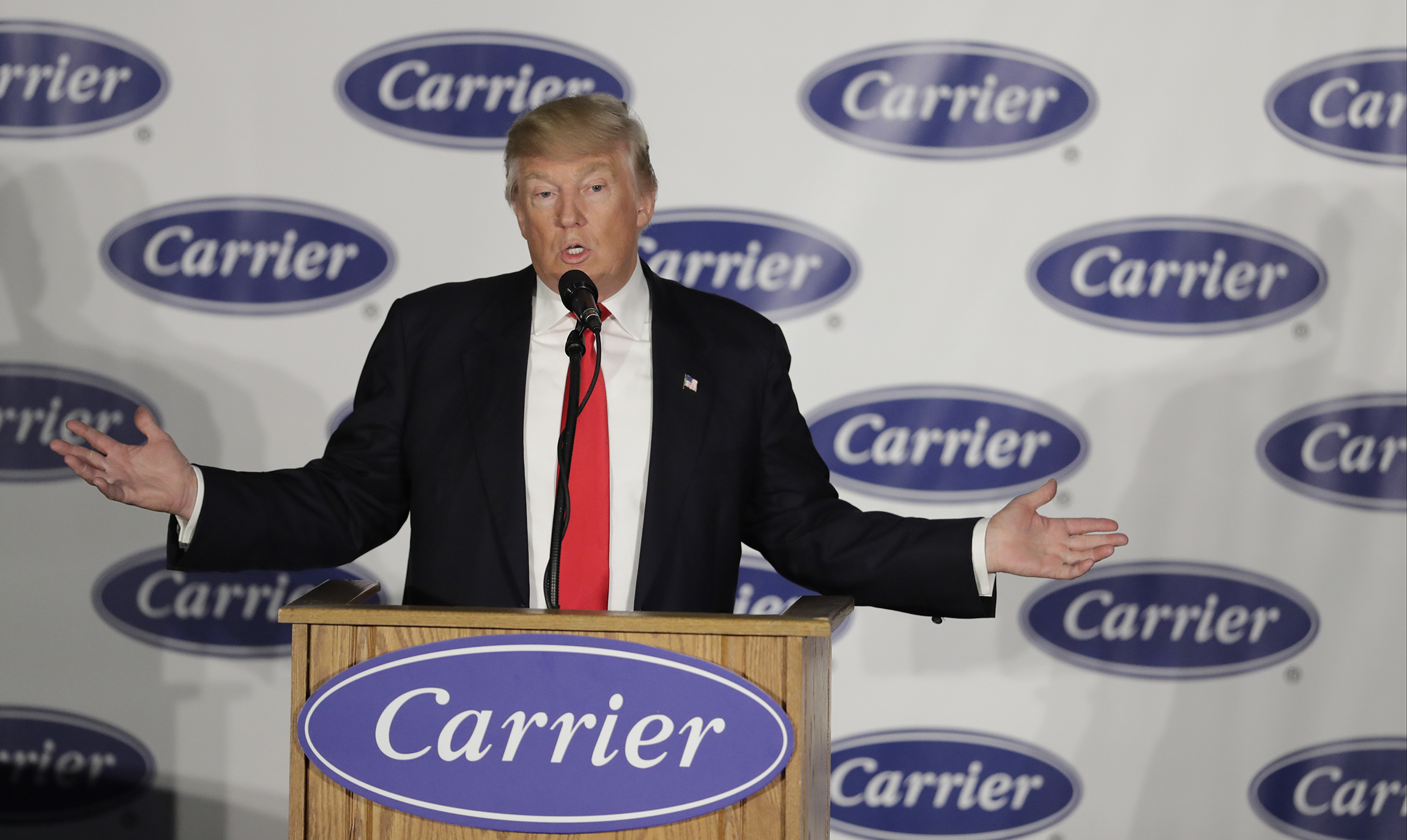 Trump’s Carrier deal used to lobby support for clean energy