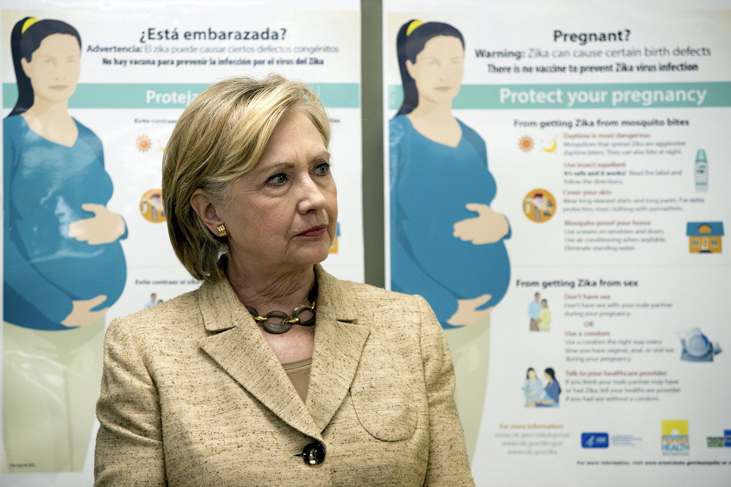 Clinton calls for special session to pass Zika funds