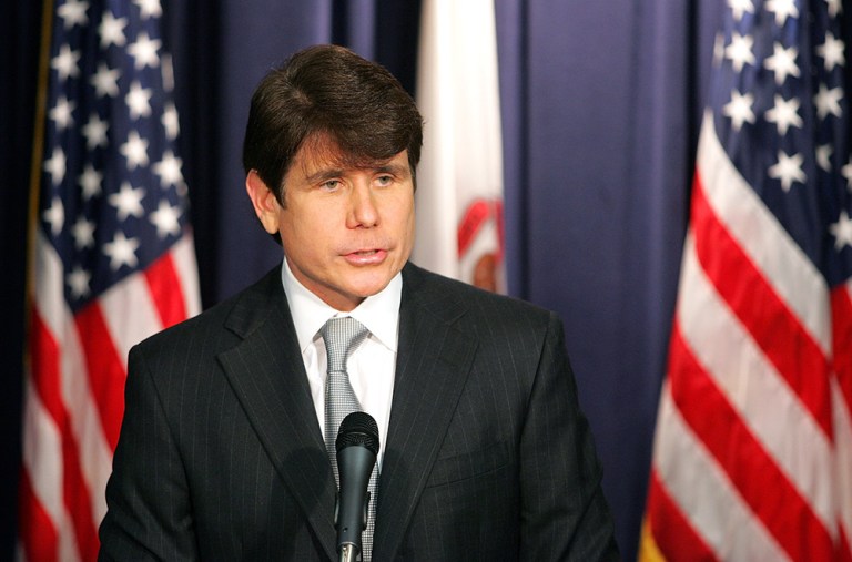 Only 2 percent of cases studied were committed by top-ranking officials and would be at the same level as the crimes committed by former Ill. Gov. Rod Blagojevich. (Bloomberg/Tim Boyle)