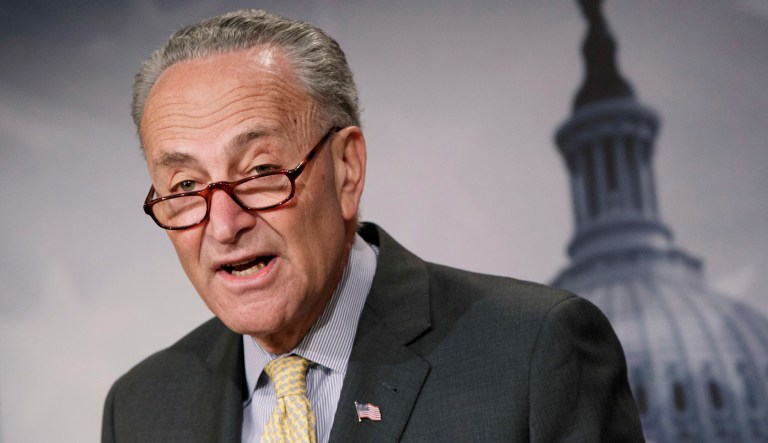 Senate Minority Leader Chuck Schumer said, 