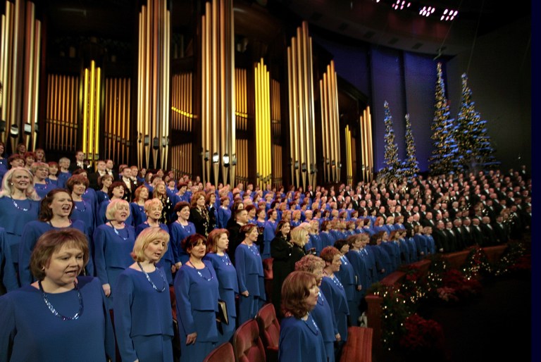 The Mormon Tabernacle Choir announced it will perform at President-elect Donald Trump's inauguration. (AP Photo/Douglas C. Pizac)
