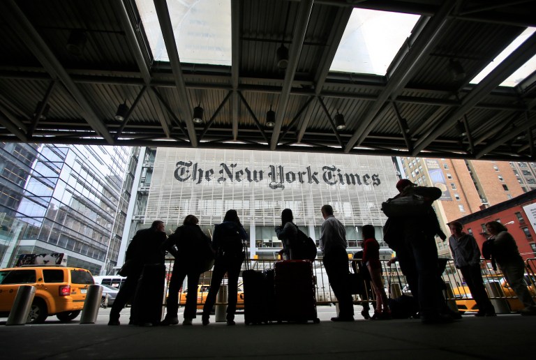 The public editor acted as an independent watchdog of the New York Times and frequently discussed media trends and reader concerns in columns on the newspapers' opinion pages. (AP Photo)