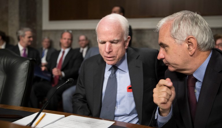 The Defense Department supports legislation floated by Sens. John McCain and Jack Reed that would authorize a new round of military base closures around the country and set up a clash with the House, Lucian Niemeyer, a newly appointed assistant defense secretary who oversees installations, said Tuesday. (AP Photo/J. Scott Applewhite)