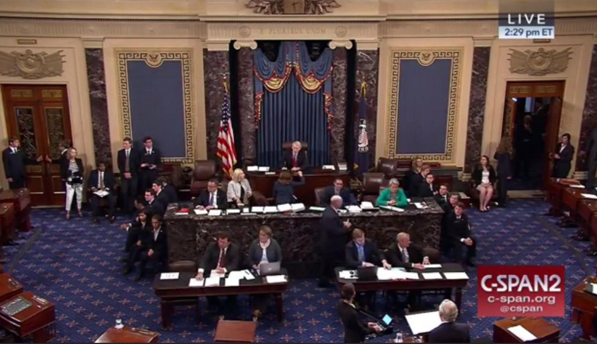 Watch: ‘Don’t kill us’ chants erupt as Senate votes on healthcare