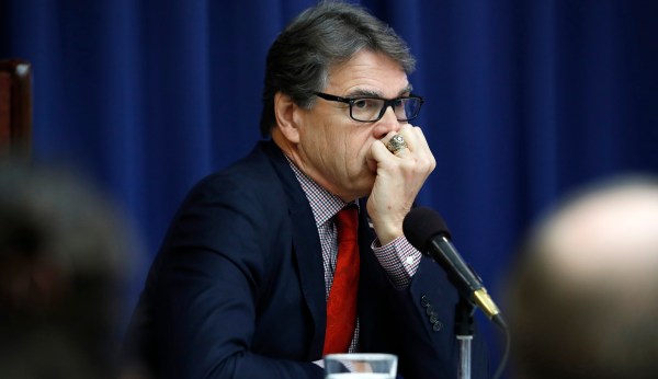 Perry hasn’t seen his own electric grid study