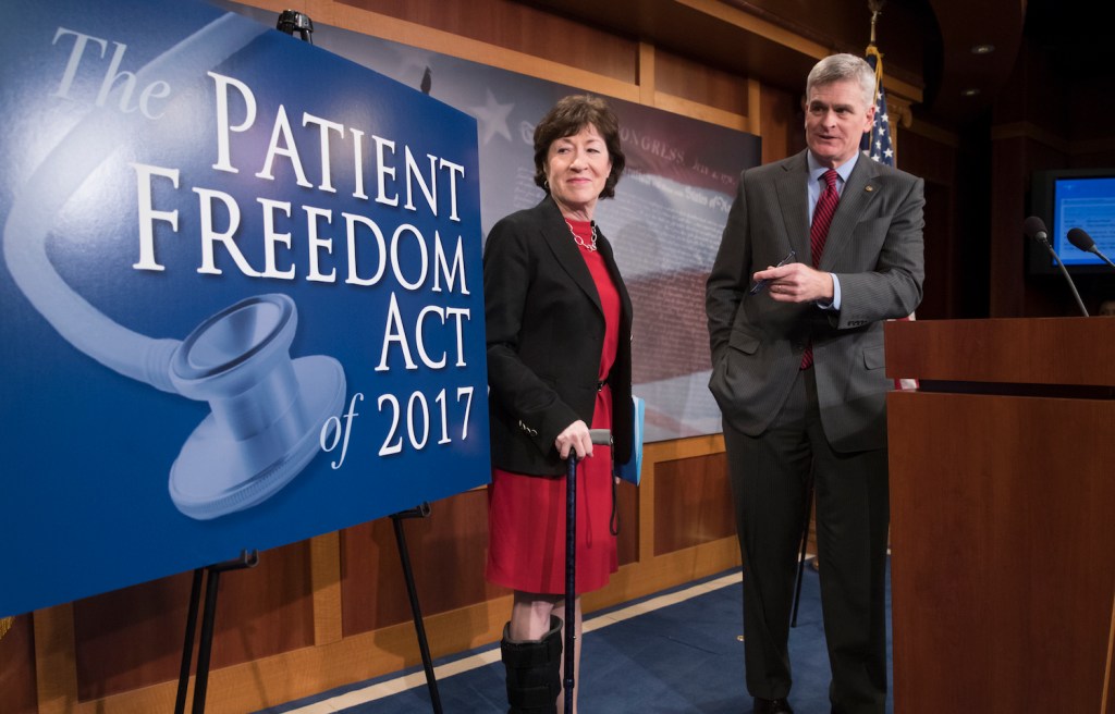 Republican senators’ plan should be called ‘Obamacare Forever’