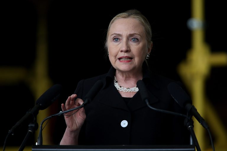 Hillary Clinton accused British bank HSBC of 