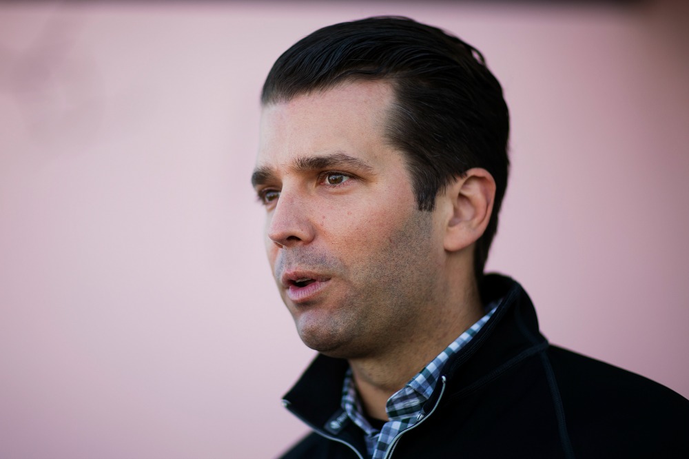 Trump’s son holds solo town hall in Nevada