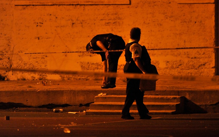 The Justice Department released statistics on Thursday showing criminal victimization in the United States showed a drop in violent crimes from 2013 to 2015. (AP Photo/Paul Beaty)